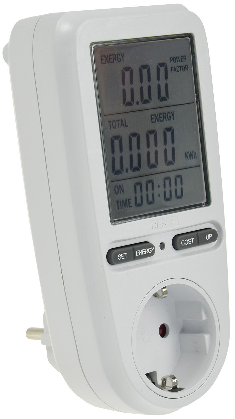 Energiekosten-Messgerät "CTM-808 Pro" LC-Display