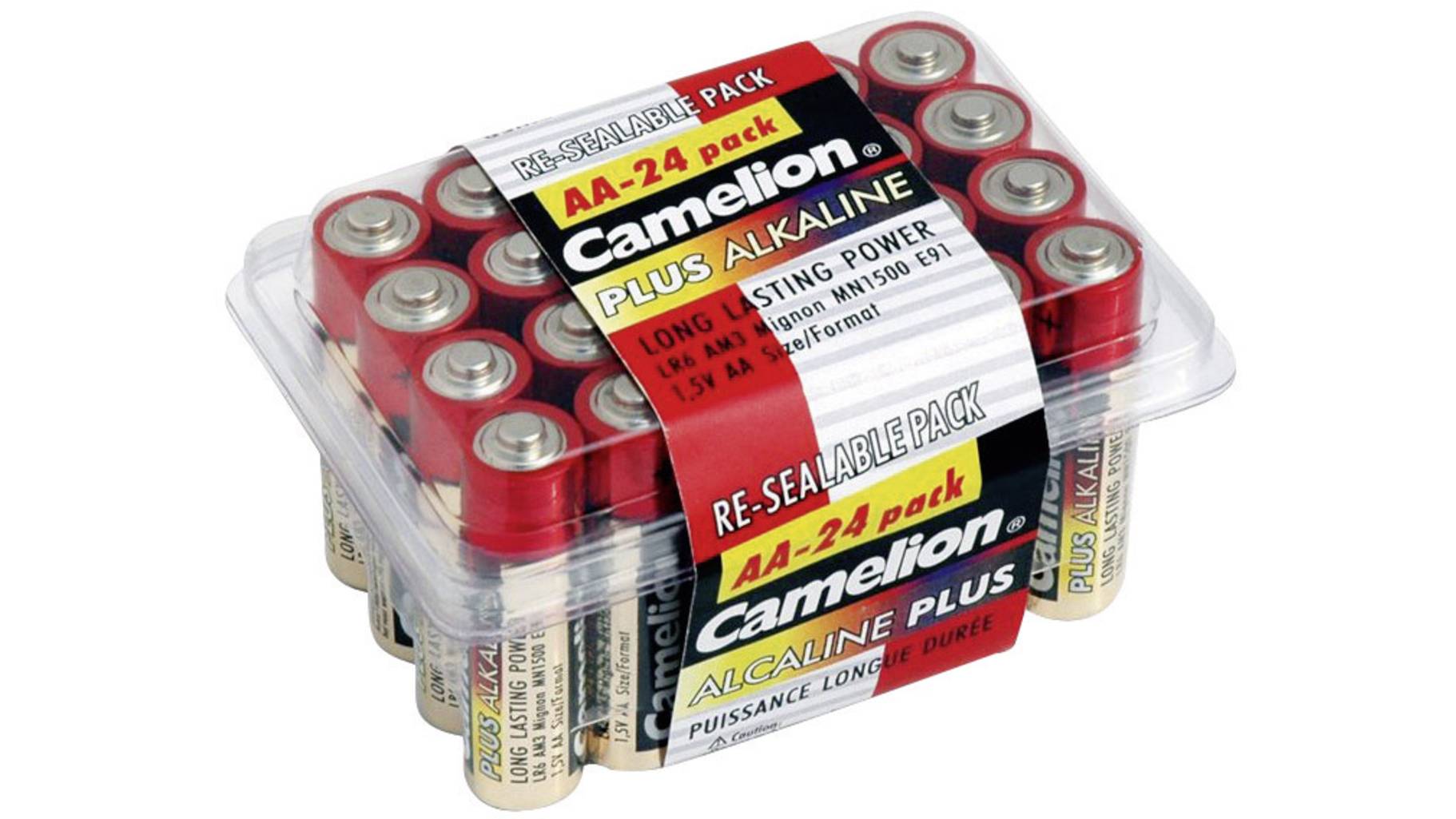 24 Stück Camelion Plus LR06 Mignon AA-Batterie 