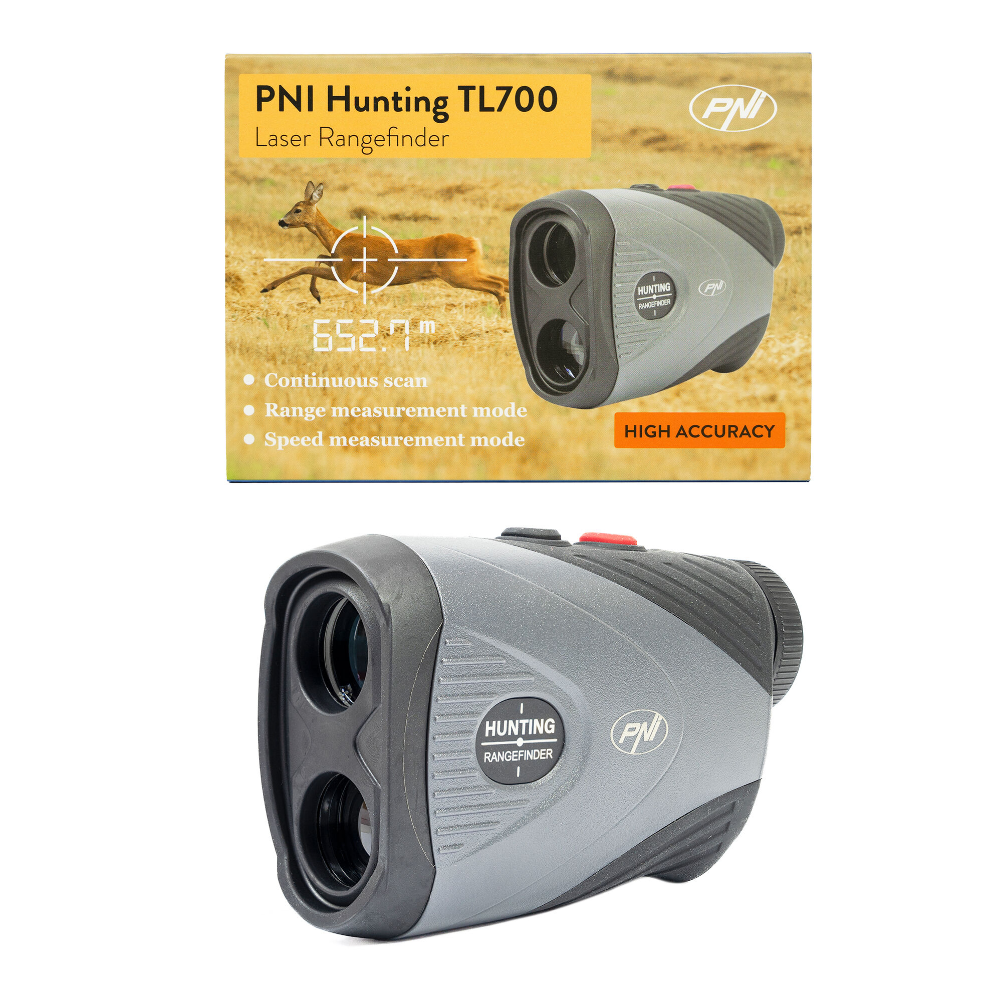 Laser-Entfernungsmesser PNI Hunting TL700