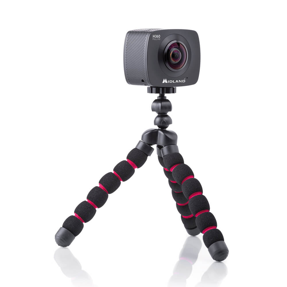 Midland H360 Videokamera, 360° Full HD