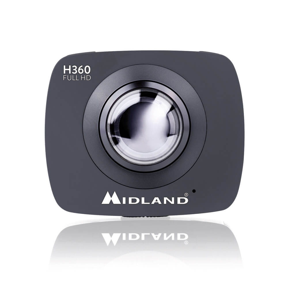 Midland H360 Videokamera, 360° Full HD - Bild 1