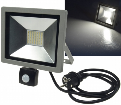 LED-Fluter SlimLine "CTF-SLT30 PIR" m. Bewegungsmelder 